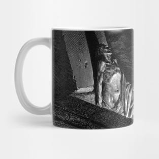 High Resolution Gustave Doré Illustration Farinata Degli Uberti Mug